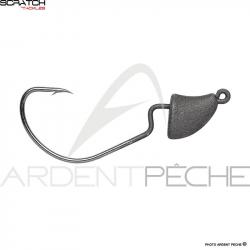 Tête plombée SCRATCH TACKLE Finess nose jig head 2.5g H2/0
