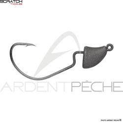 Tête plombée SCRATCH TACKLE Finess nose jig head 3.5g H2/0