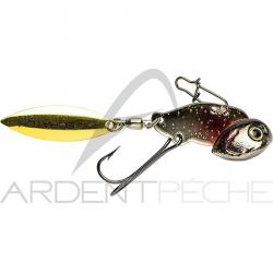 Lame SCRATCH TACKLE Jig vera spin shallow 14g ADN Ablette dos noir