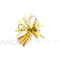 Rubber Jig SCRATCH TACKLE Micro jig 5g JOT Jaune orange tiger