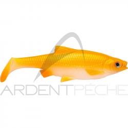 Leurre souple SAVAGE GEAR Roach paddle tail 75 Goldfish