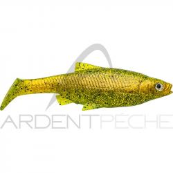 Leurre souple SAVAGE GEAR Roach paddle tail 100 Muddy roach