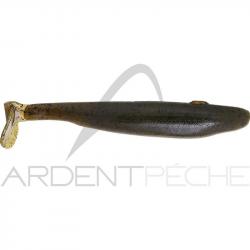 Leurre souple GAN CRAFT Bariki shad 6.8 02 Green pumpkin shad