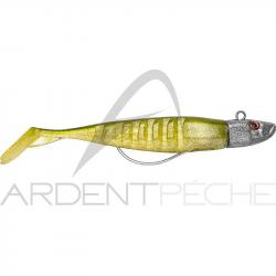 Leurre souple DELALANDE Neo shad texan 9cm 15g x1 155 Blanc nacré dos pailleté ayu
