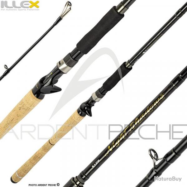 Canne casting ILLEX Night shadows B 250 XXH The wild dog