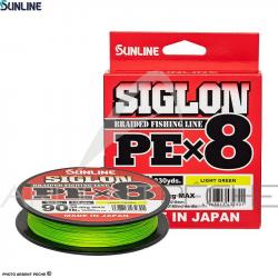 Tresse SUNLINE Siglon braid 8X vert clair 150m PE2 (0.242mm)