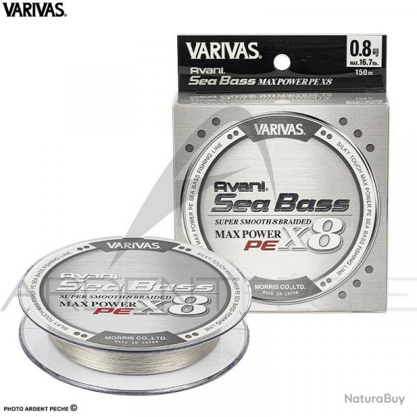 Tresse VARIVAS Avani seabass max 150m PE0.8