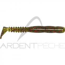 Leurre souple REINS Rockvibe shad 2 025 Watermelon red flakes