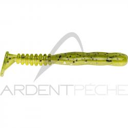 Leurre souple REINS Rockvibe shad 3.5 B16 Dos vert