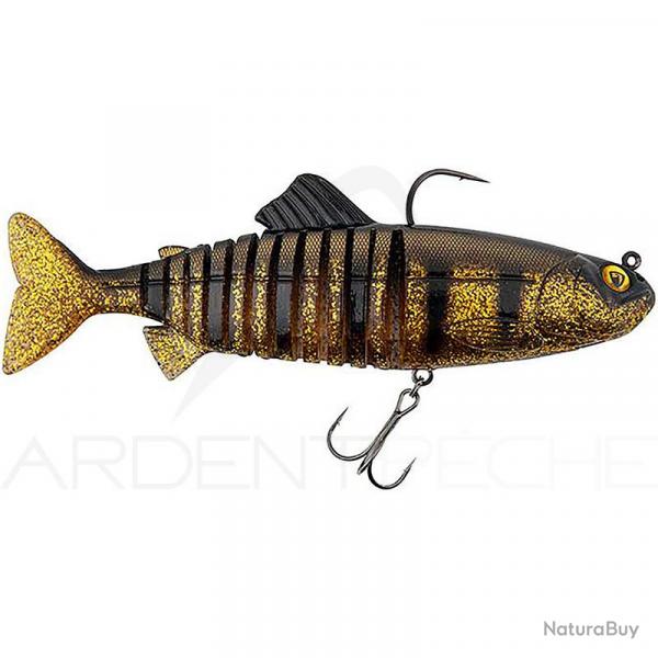 Leurre souple FOX RAGE Replicant jointed 18cm Golden perch