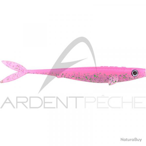 Leurre souple SPRO Iris V Power 130 x1 UV Flamingo