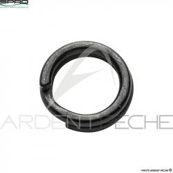 Anneaux brisés SPRO Matte black splitring 4.5