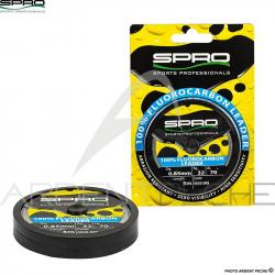 Fils fluorocarbone SPRO 100% Fluorocarbon leader Ø 0.85mm