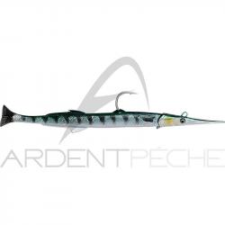 Leurre souple SAVAGE GEAR 3D Needlefish pulse tail 2+1 18cm Barracuda