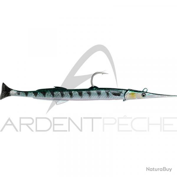 Leurre souple SAVAGE GEAR 3D Needlefish pulse tail 2+1 18cm Barracuda