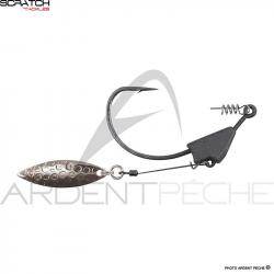 Hameçon texan SCRATCH TACKLE Combi twister 3.5g H1/0