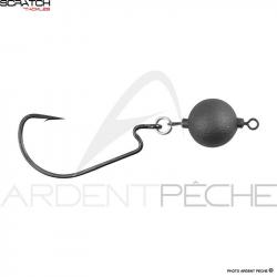 Tête plombée SCRATCH TACKLE Texas free jig head 10g