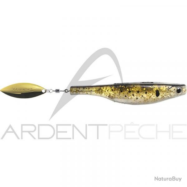 Leurre souple HYPERLASTICS Dartspin pro jig head 3 1/2 Bunker - Gold