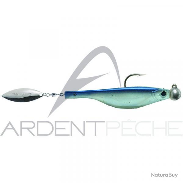 Leurre souple HYPERLASTICS Dartspin pro jig head 3 1/2 Alewife - Silver