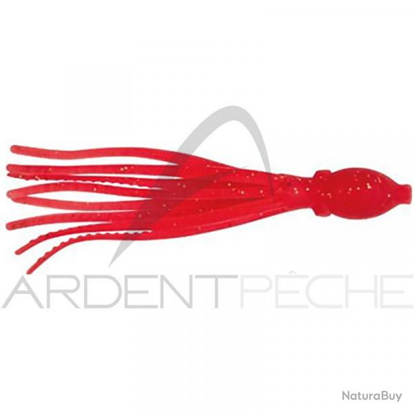 Leurre souple NIKKO Octopus 3.5 UV Red