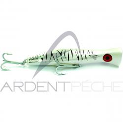 Poisson nageur HALCO Roosta popper 195 H77 WHITE TIGER