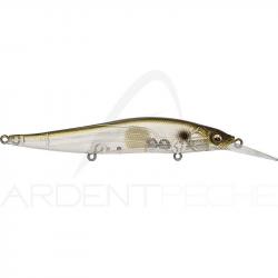 Poisson nageur MEGABASS Vision 110 +1 SW Ghost aji