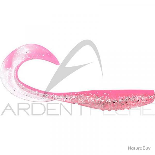 Leurre souple MEGABASS X Layer curly 7 Pink Glitter