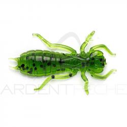 Leurre souple VOLKIEN SOUL Insekt 40 Green pumpkin black
