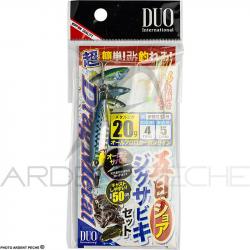 Jig DUO Drag metal shore jig sabiki set 30g Sardine