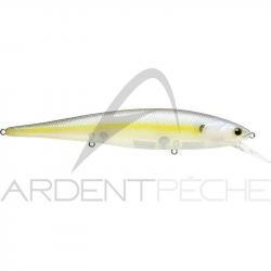 Poisson nageur LUCKY CRAFT B Freeze pointer 158 SP Chartreuse shad