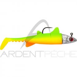 Leurre souple DELALANDE Dart shad 9cm 7g x1 99 Firetiger