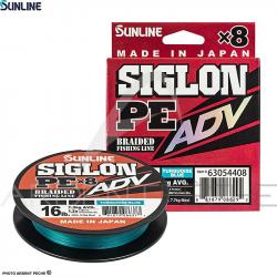 Tresse SUNLINE Siglon braid PE ADV 8X Bleu turquoise 150m PE2 (0.242mm)