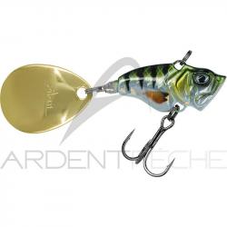 Poisson nageur MOLIX Trago spin tail 10.5g Perch
