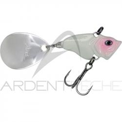 Poisson nageur MOLIX Trago spin tail 10.5g Pearl white
