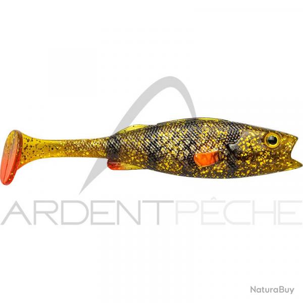 Leurre souple LMAB Kofi barsch 18cm Motoroil perch