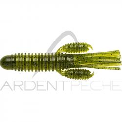 Leurre souple REINS Craw tube 4 B16 Dos vert