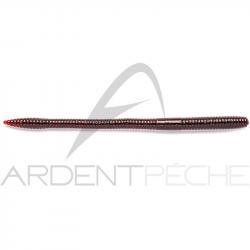 Leurre souple NOIKE Smile worm daddy 103 Dark red
