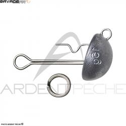 Tête plombée SAVAGE GEAR Punch rig heads 20g