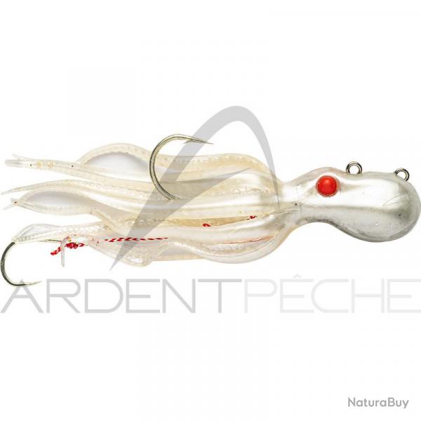 Leurre souple MUSTAD Mini inkvader Tenya 20g Pearl glow devil