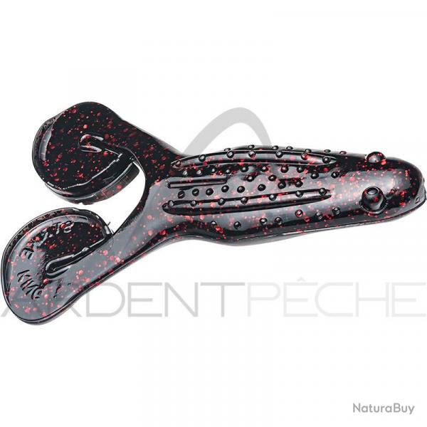 Leurre souple STRIKE KING Rage toad 10cm 38 Black neon