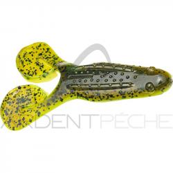 Leurre souple STRIKE KING Rage toad 10cm 94 Green pumpkin chart laminate