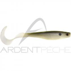 Leurre souple HYPERLASTICS Curlyminn 6 pro swimbait See through greenback