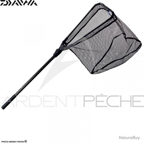 Epuisette DAIWA Tlscopique filet caoutchouc 150