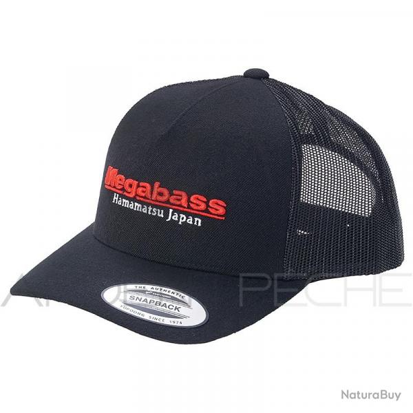 Casquette MEGABASS Classic trucker Black/Red