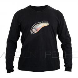 T Shirt à manches longues MEGABASS Z Crank bass black