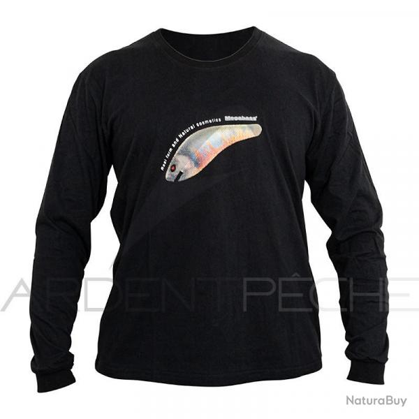 T Shirt  manches longues MEGABASS Z Crank bass black