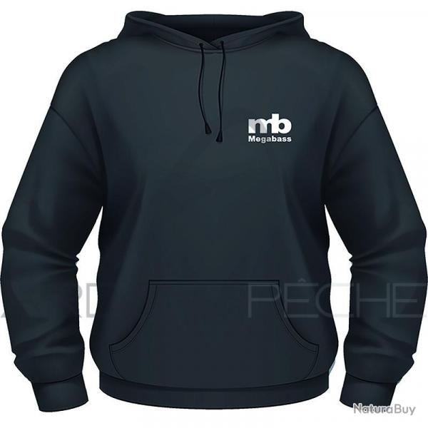 Sweat MEGABASS Noir XL