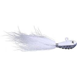 Bucktail jig OCEAN BORN Bouncing bucktail 84g Blanc