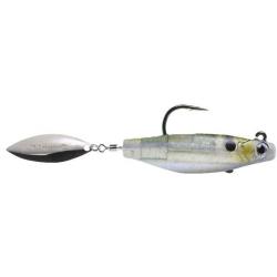 Leurre souple HYPERLASTICS Dartspin pro int weight 2 1/2 Glass minn/silver