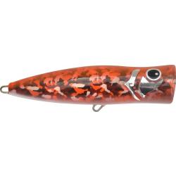 Poisson nageur FISH TORNADO Tornado koz pencil popper normal 180 FL 1 Orange camouflage